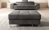 Beistellhocker Jess mit Stauraum - Luxusbetten24