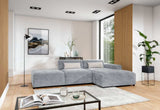 Designer Sofa Napoli inkl. Beistellhocker - Luxusbetten24