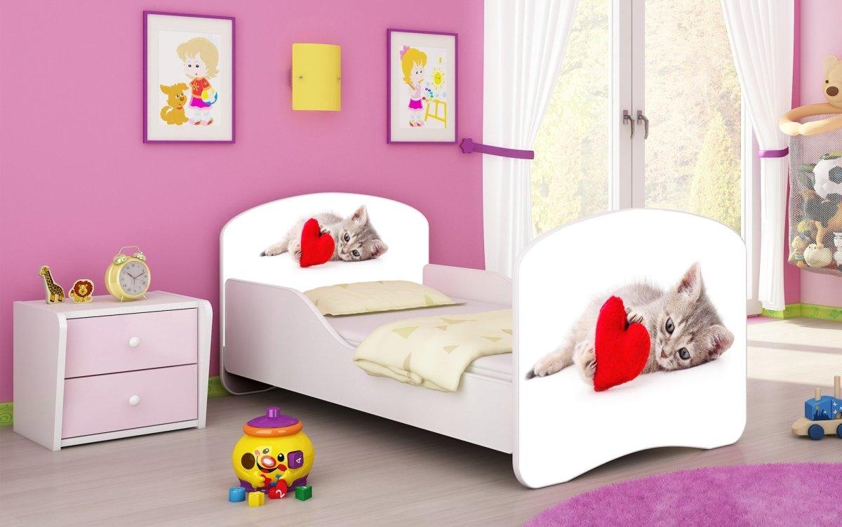 Kinderbett Mondo mit verschiedenen Mustern - Luxusbetten24