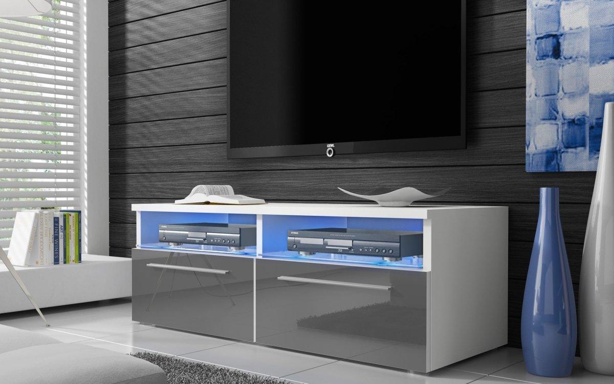 TV Lowboard Lumino mit LED - Luxusbetten24