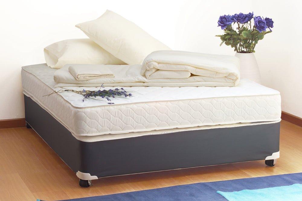 Boxspringbett beziehen
