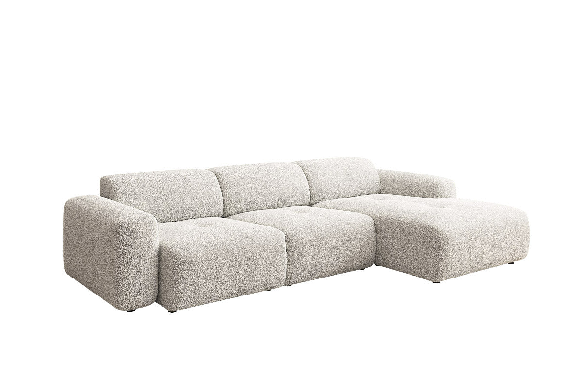 Designer L Sofa Calm in Bouclé