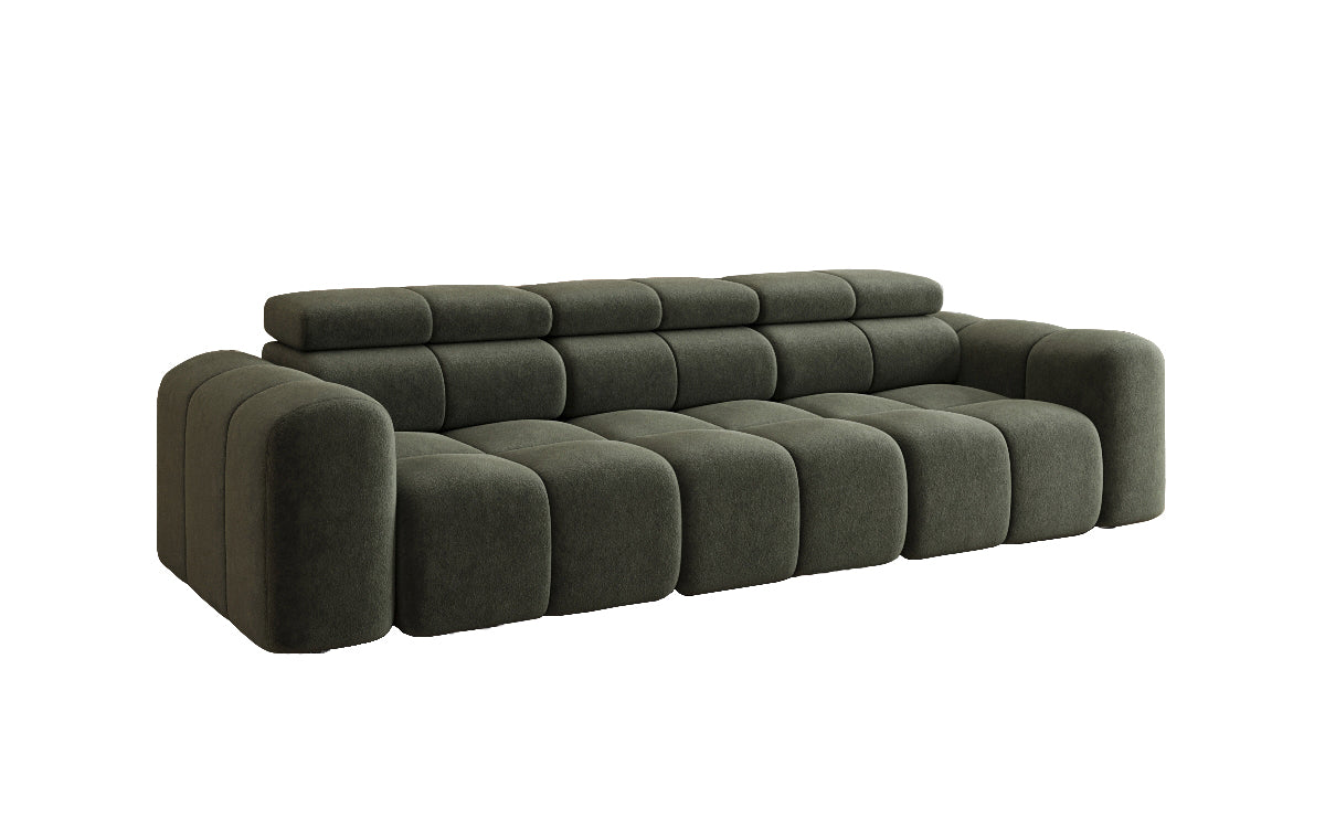 Designer Sofa 3 Sitzer Mia in Chenille