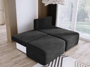 Designer Ecksofa Tilia Cord mit Schlaffunktion und Stauraum