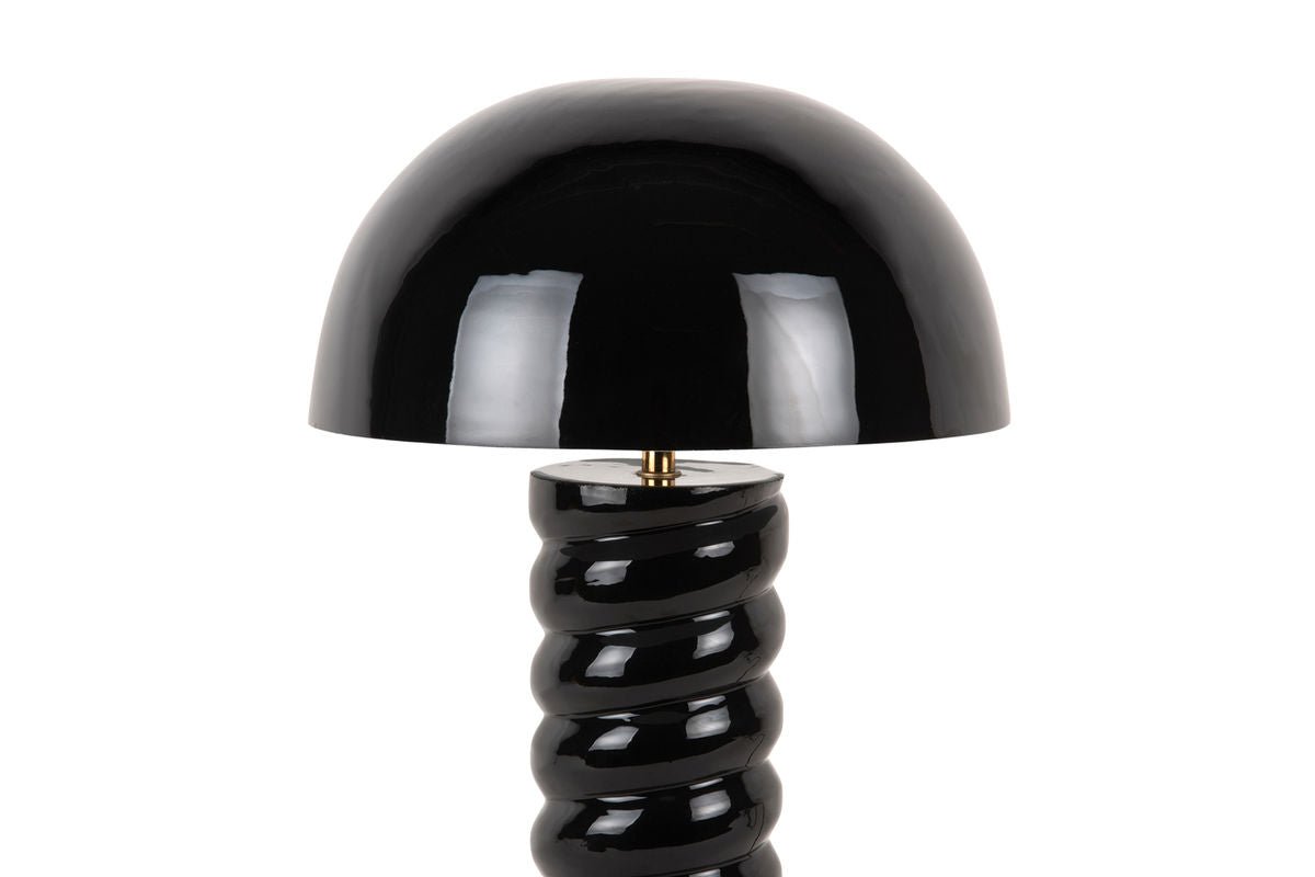 Table Lamp Milano - Designer Light Made of Iron with Spiral Base