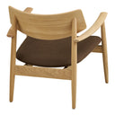 Designer Sessel Agnar aus Eiche