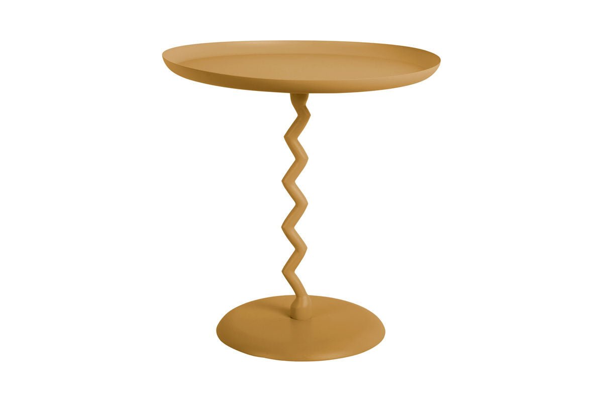 Beistelltisch Bandicoot – aus Eisen und Korkenzieher Säule