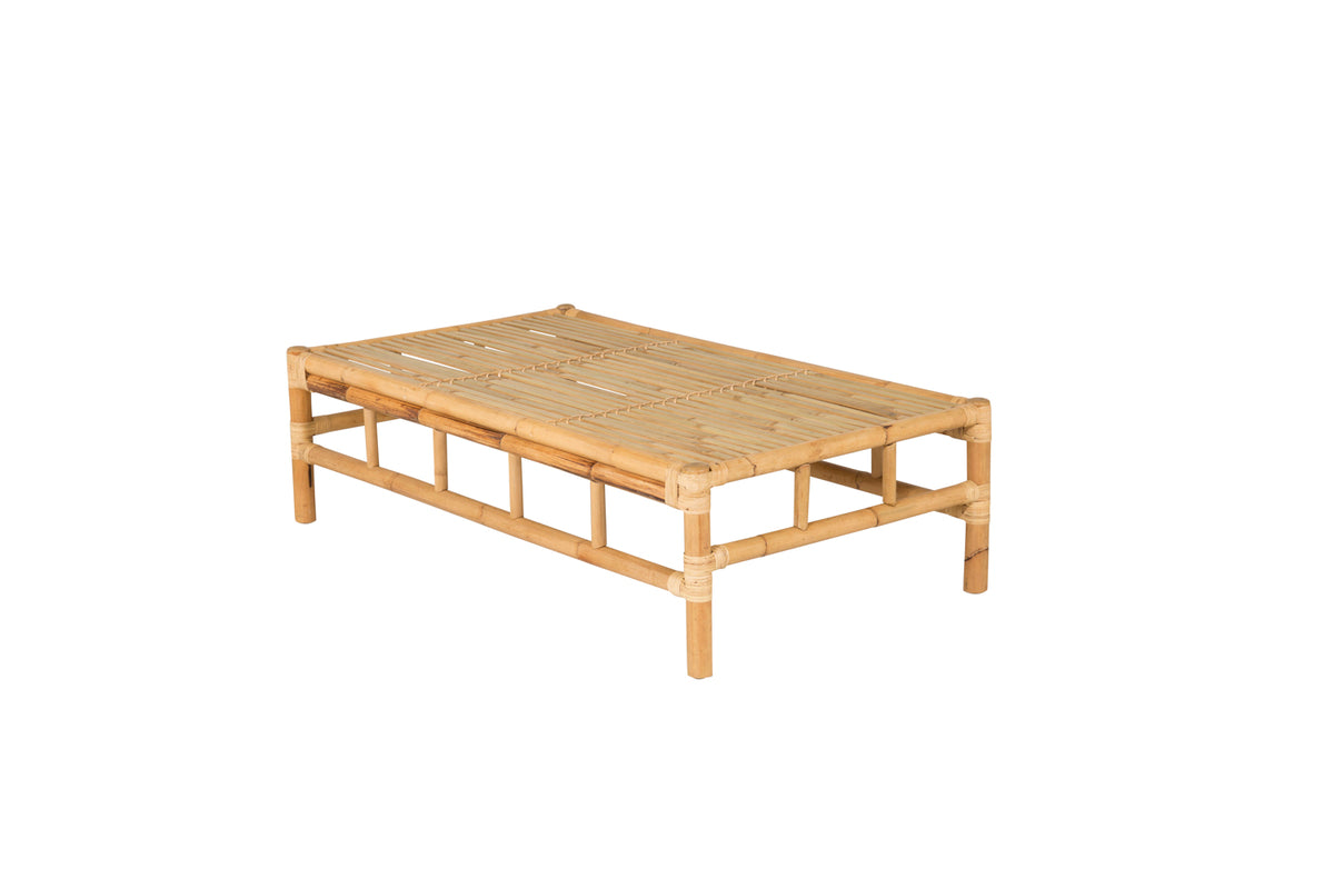 Garden Coffee Table Cyprus - Made of Rattan and Bamboo in Natural Look