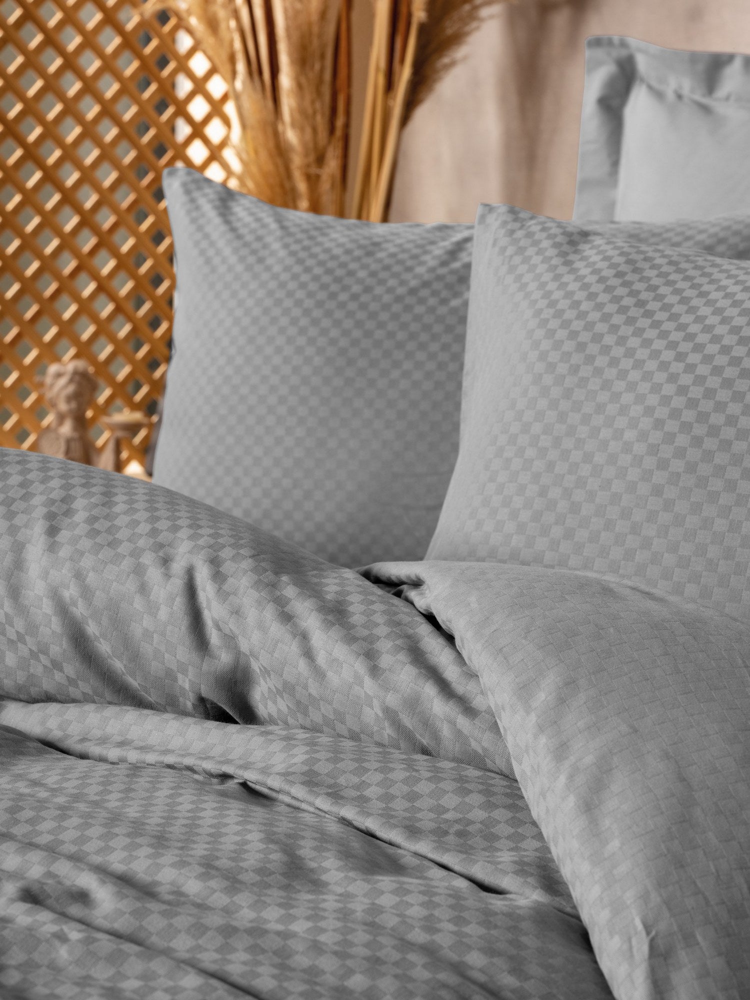 Bedding Set Gray – 100% Cotton Ranforce