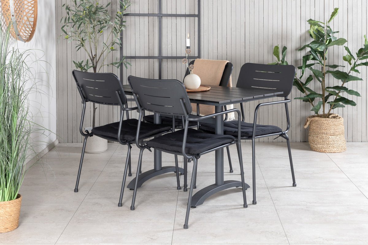 2er Set - Lori Gartenstuhl aus Metall