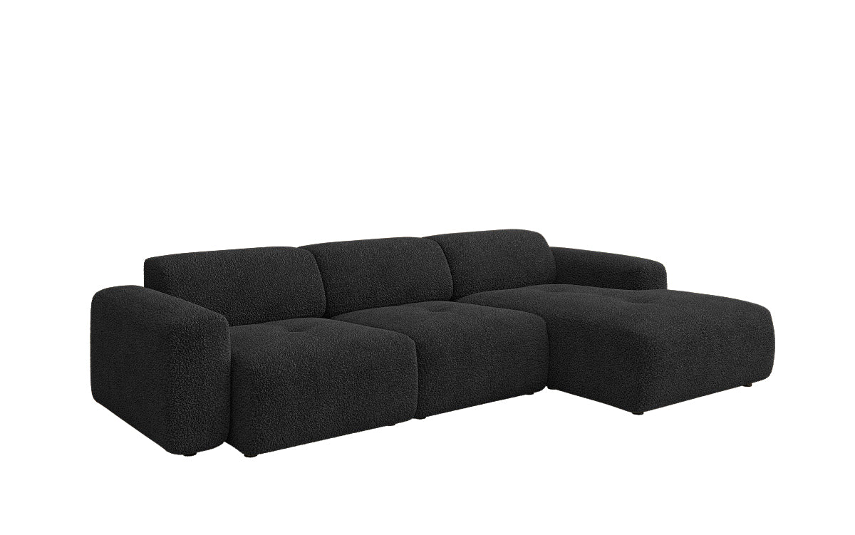 Designer L Sofa Calm in Bouclé