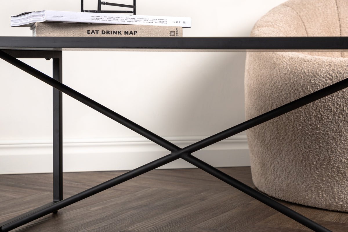 Coffee table Pjere - in Black