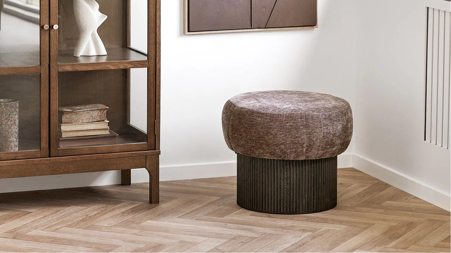 Christi side stool - with practical storage space