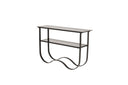 Side table Velo – modern design with glass top