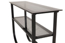 Side table Velo – modern design with glass top