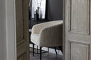 Armchair Comfy - with teddy fur optionally in Black or White
