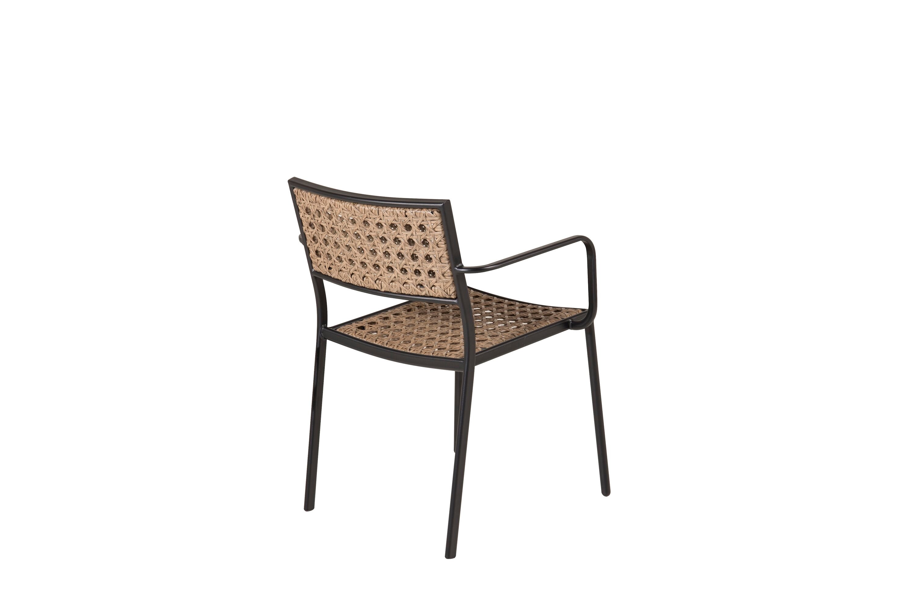 Set of 4 - Garden Chair Marave made of Rattan including Cushion