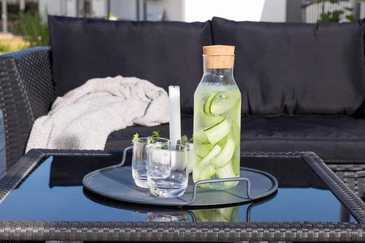 Garden Lounge Set Komfi - Available with Black or White Cushions