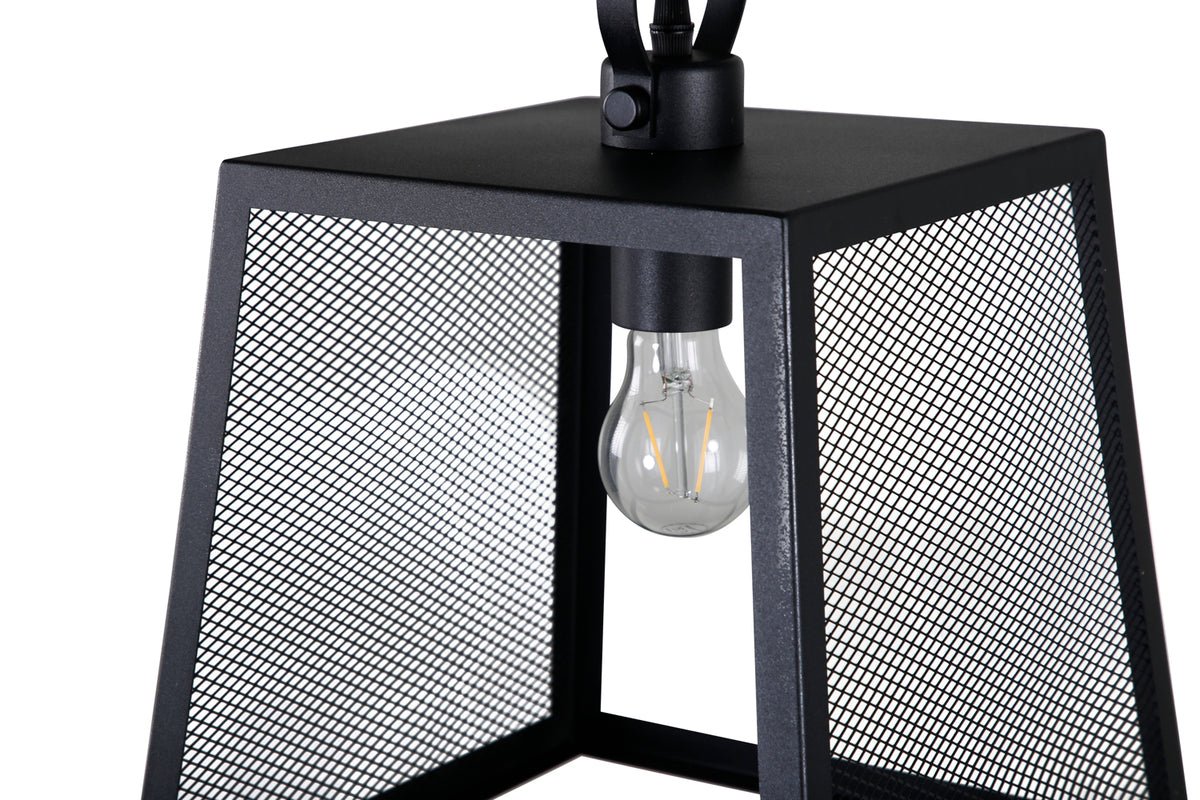 Pendant lamp "Mburu" – Stylish and elegant with lattice pattern on 2 sides