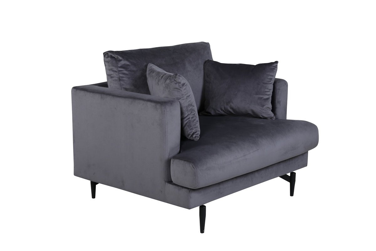 Armchair Asten - Available in 4 colors and various materials