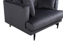 Armchair Asten - Available in 4 colors and various materials