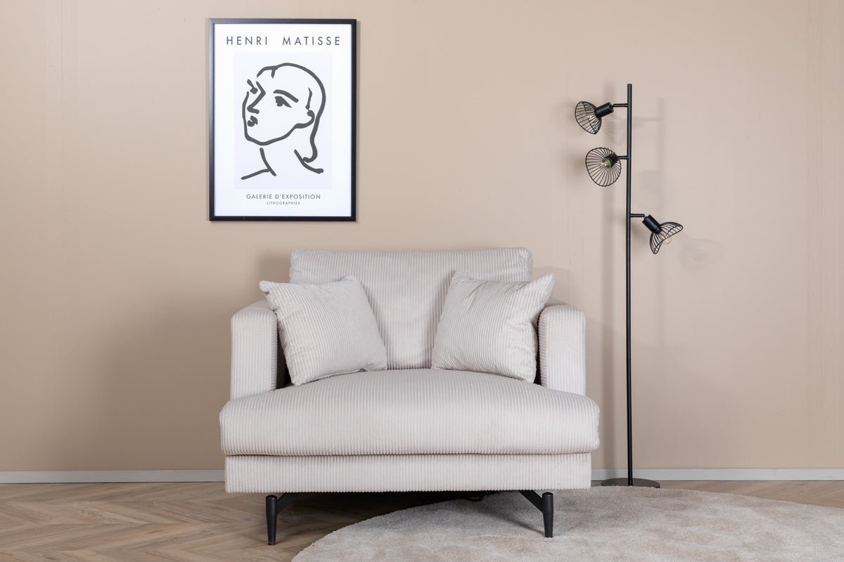 Armchair Asten - Available in 4 colors and various materials
