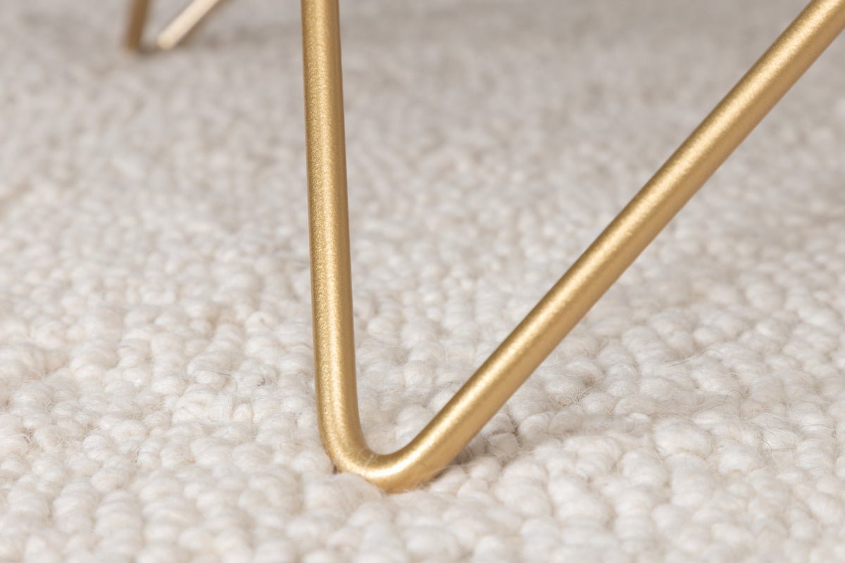 Coffee table Tango - with tabletop made of marble glass