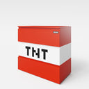 Minecraft Kommode TNT Box – mit LED-Beleuchtung & 3 Schubladen
