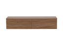 TV lowboard Valborg – walnut veneer in natural look