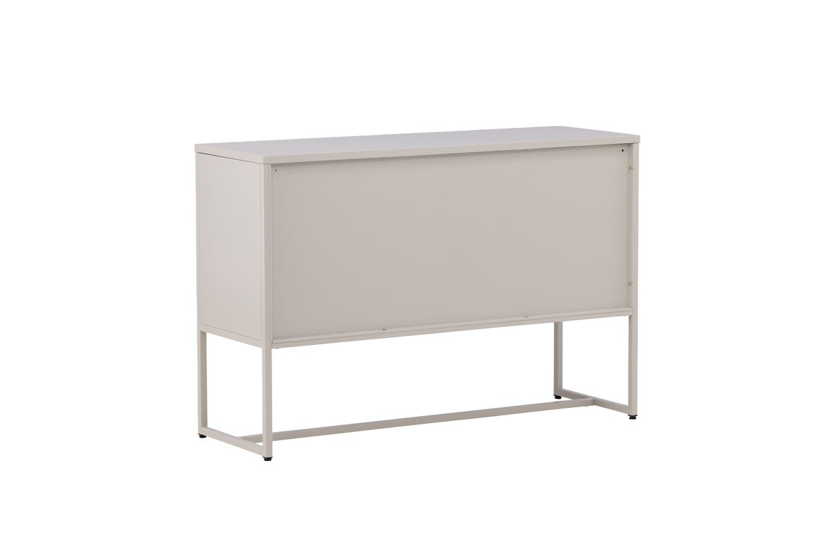 Kommode Marilo – Beige, Industrial-Modern mit Loft-Charme
