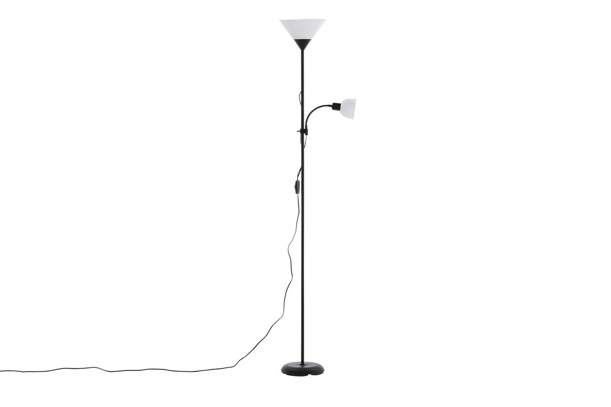 Floor lamp "Ragnar" – Slim, modern silhouette 2-light