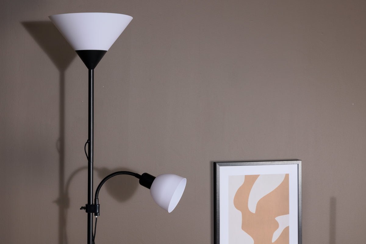 Floor lamp "Ragnar" – Slim, modern silhouette 2-light