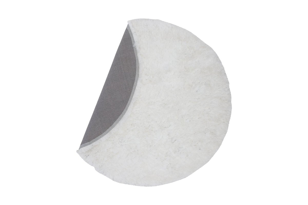 Teppich Elviana – Ø 200 cm in Beige aus Polyester