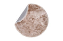 Rug Elviana – Ø 200 cm in Beige made of polyester