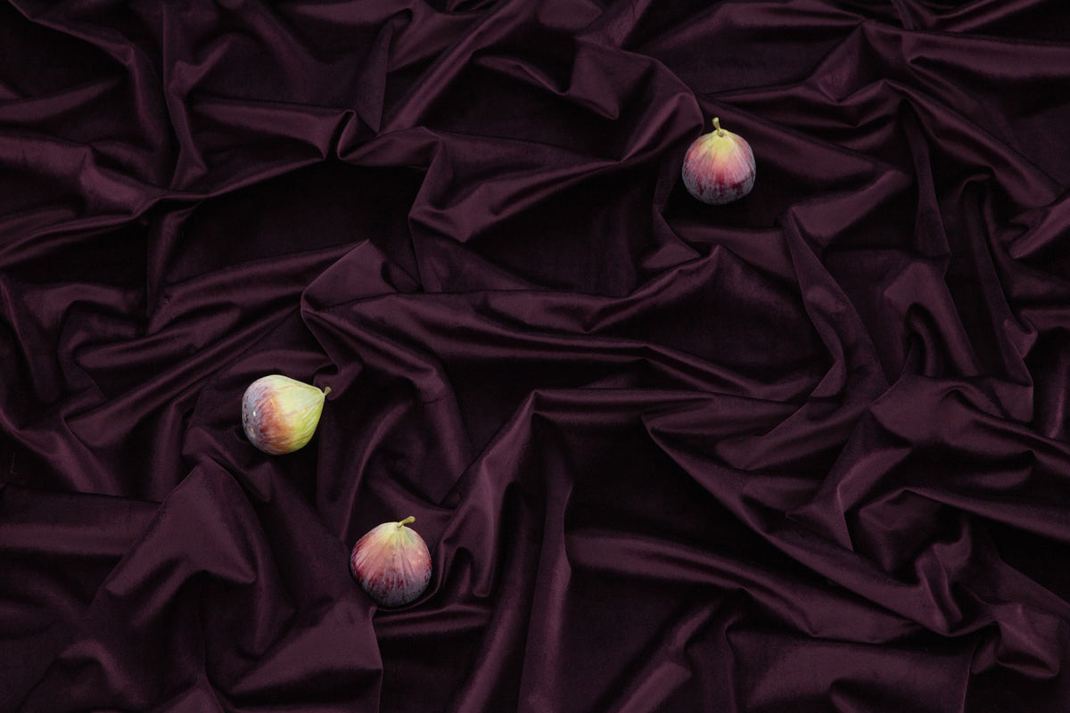 Gardinen-Set Anny – Samtoptik in vielen Farben