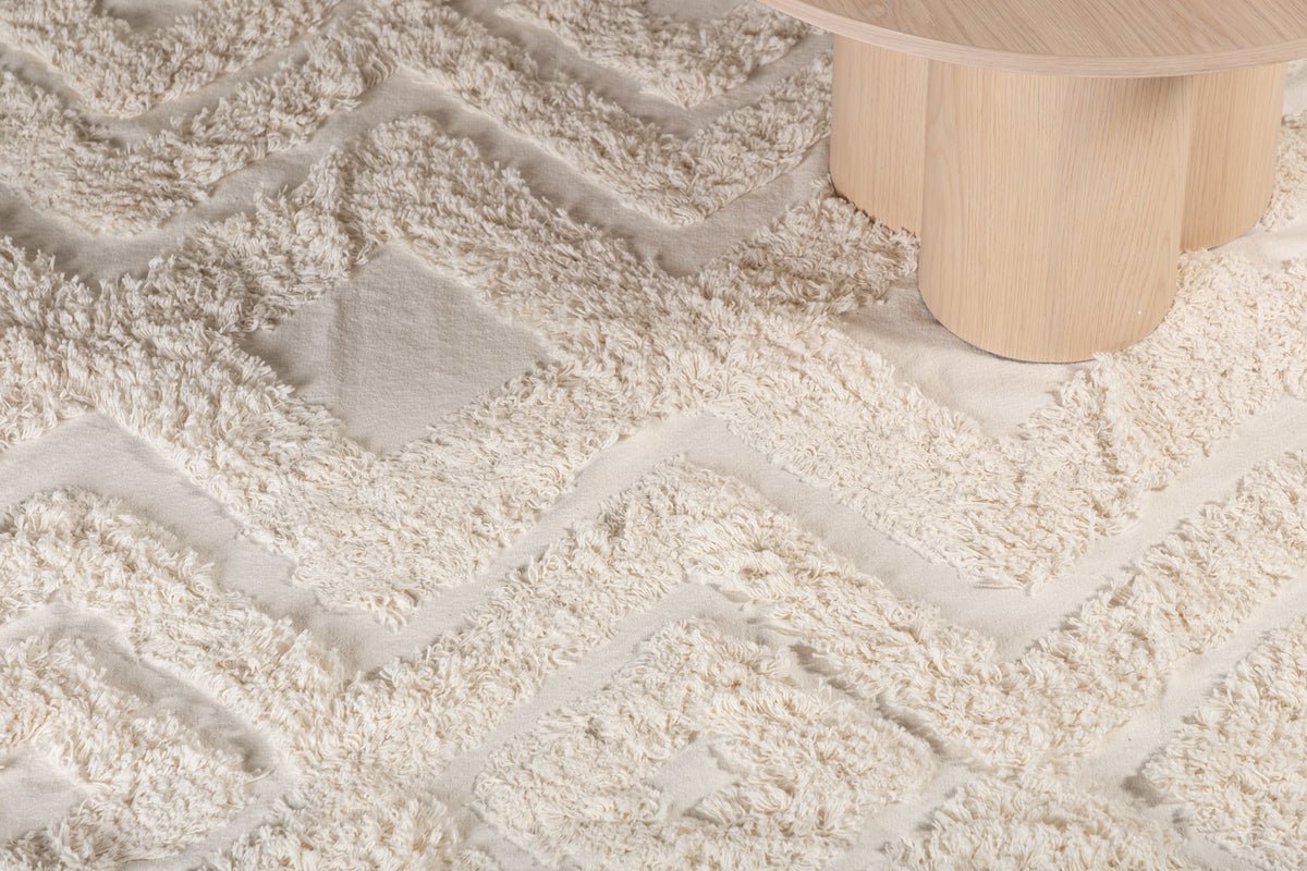 Carpet Isa – in vintage style made of cotton