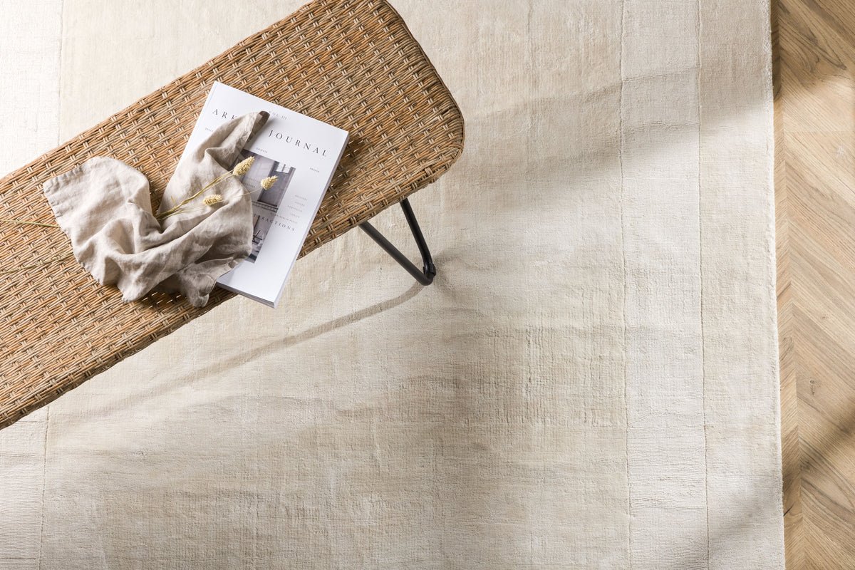 Teppich London – mit feinem Glanz aus Viskose und Baumwolle