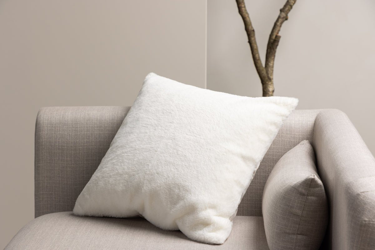 Pillow cover Relax - 50x50 cm in Beige, Gray and White