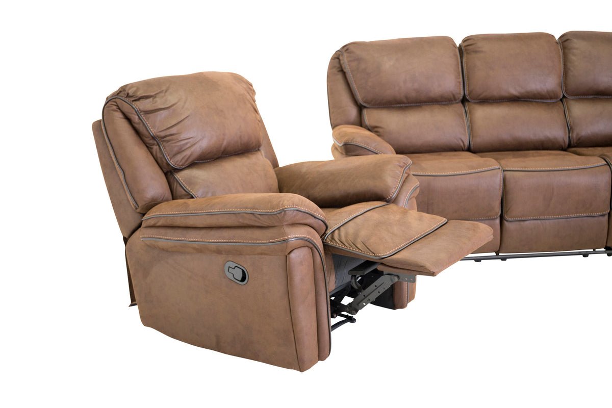 Armchair Seville - Adjustable backrest and footrest in 3 colors