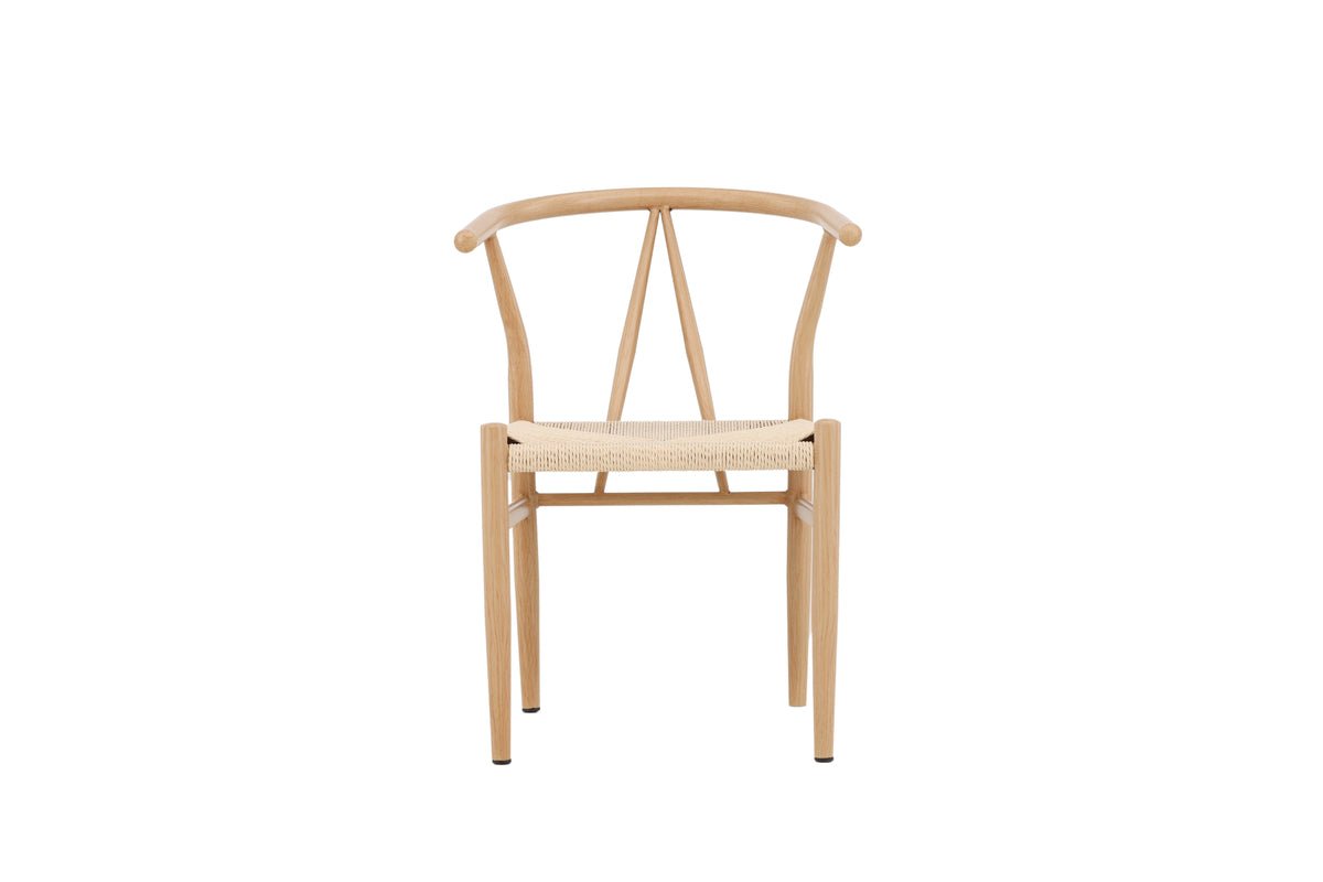 Stuhl Fliou II - In Schwarz mit einheitlich-farbener Sitzfläche