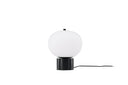 Table lamp Dachstein – White lampshade for pleasant light
