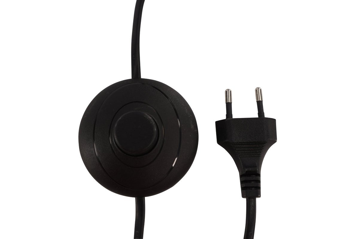 Floor lamp "Novera" – Three-flame designer lamp in Black (Height 160 cm)