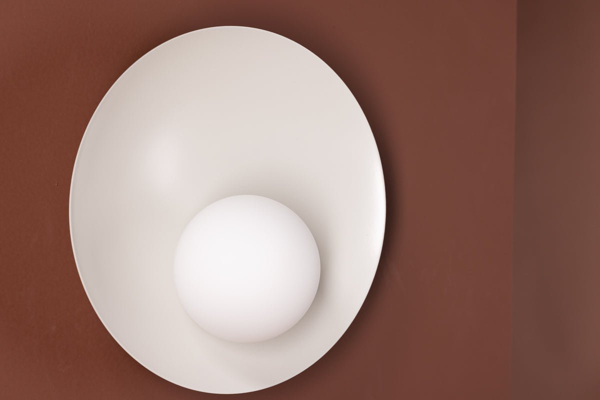 Wall lamp "Sonic" – Modern wall light with round bracket
