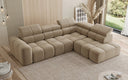 Designer Ecksofa Mia Maxi in Chenille