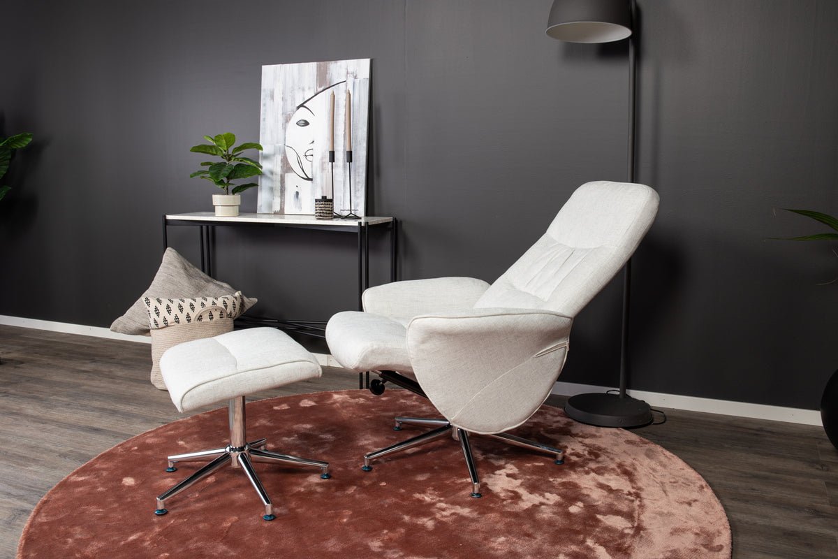 Armchair Rellee - With adjustable backrest