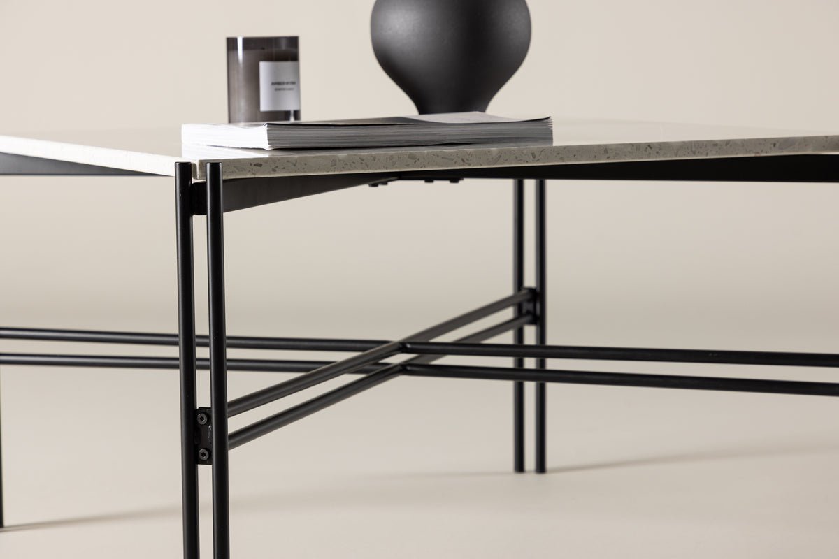 Coffee table Teamo - with terrazzo tabletop