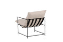Designer lounge armchair Sedalia – modern armchair with armrests in Beige