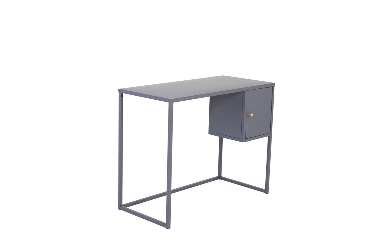 Desk Maru - modern design with practically integrated side cabinet
