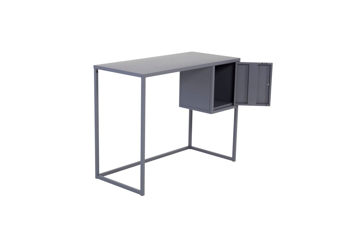 Desk Maru - modern design with practically integrated side cabinet