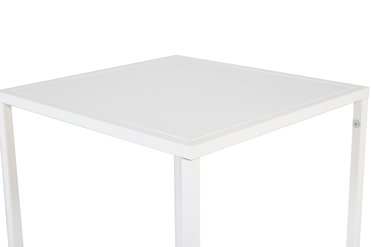 Side table Konsti – in two sizes in White & Black